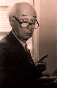 Zdjęcie portretowe przedstawiające prof. Zygmunta Ziembińskiego
