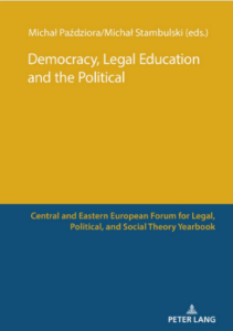 Okładka książki zat. Democracy, Legal Education, and the Political